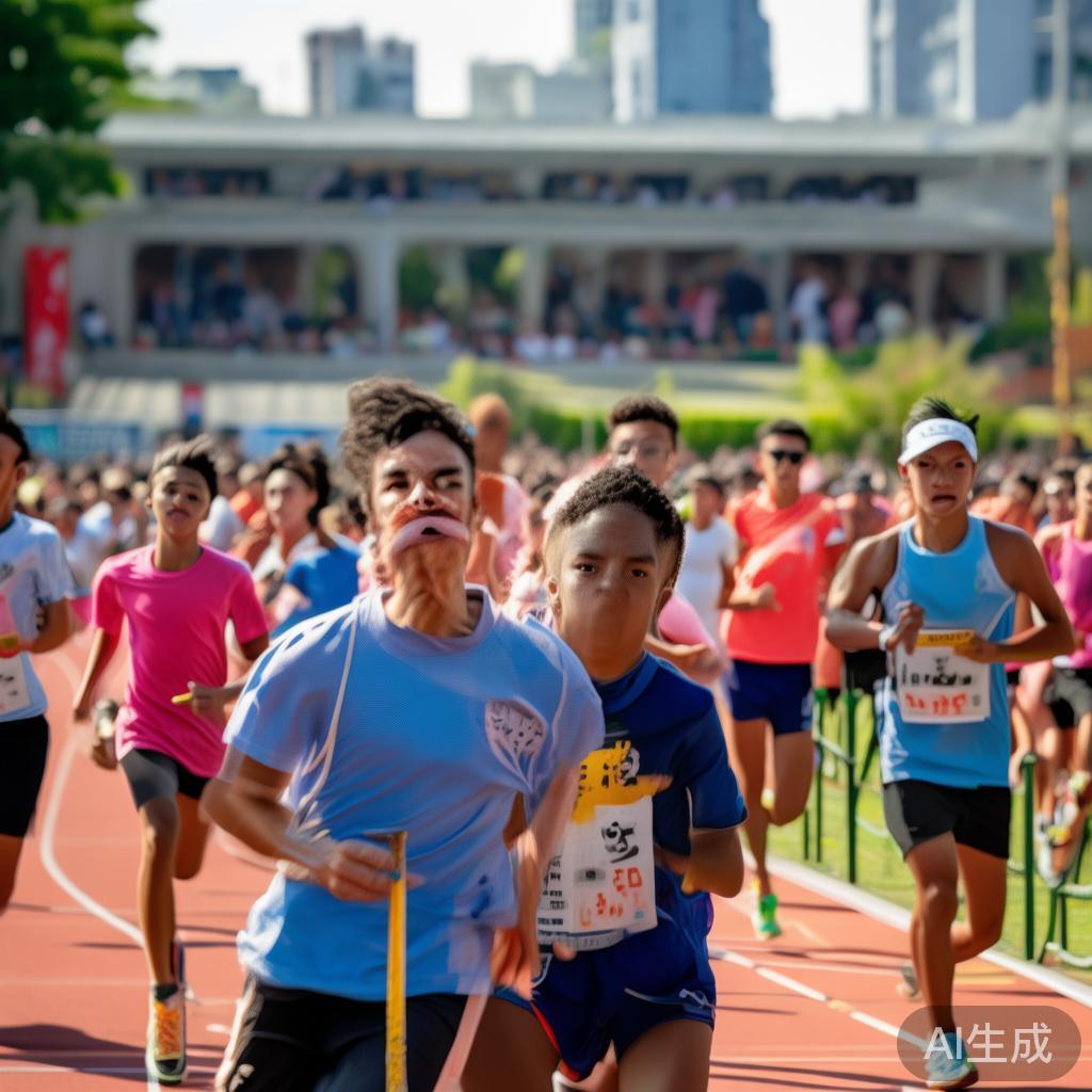 博雅体育田径公开赛点燃青少年运动热情，助力健康成长